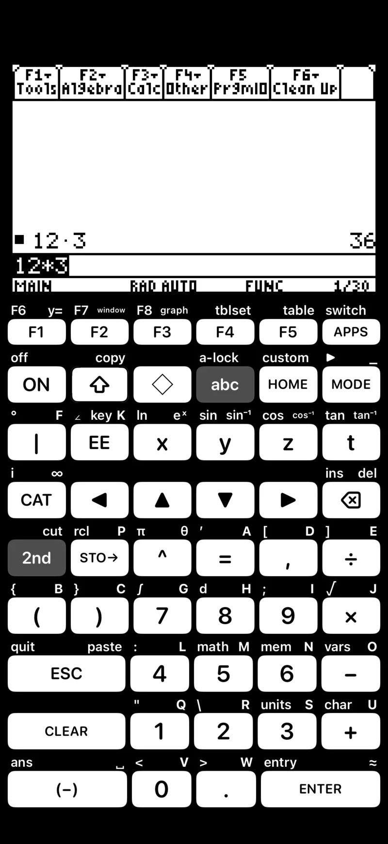 The Mono keypad