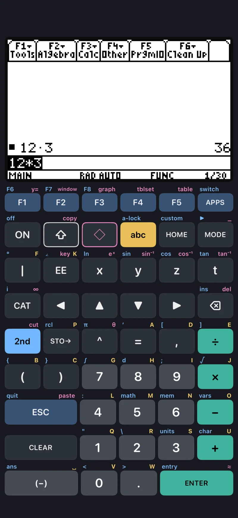 The Pro keypad