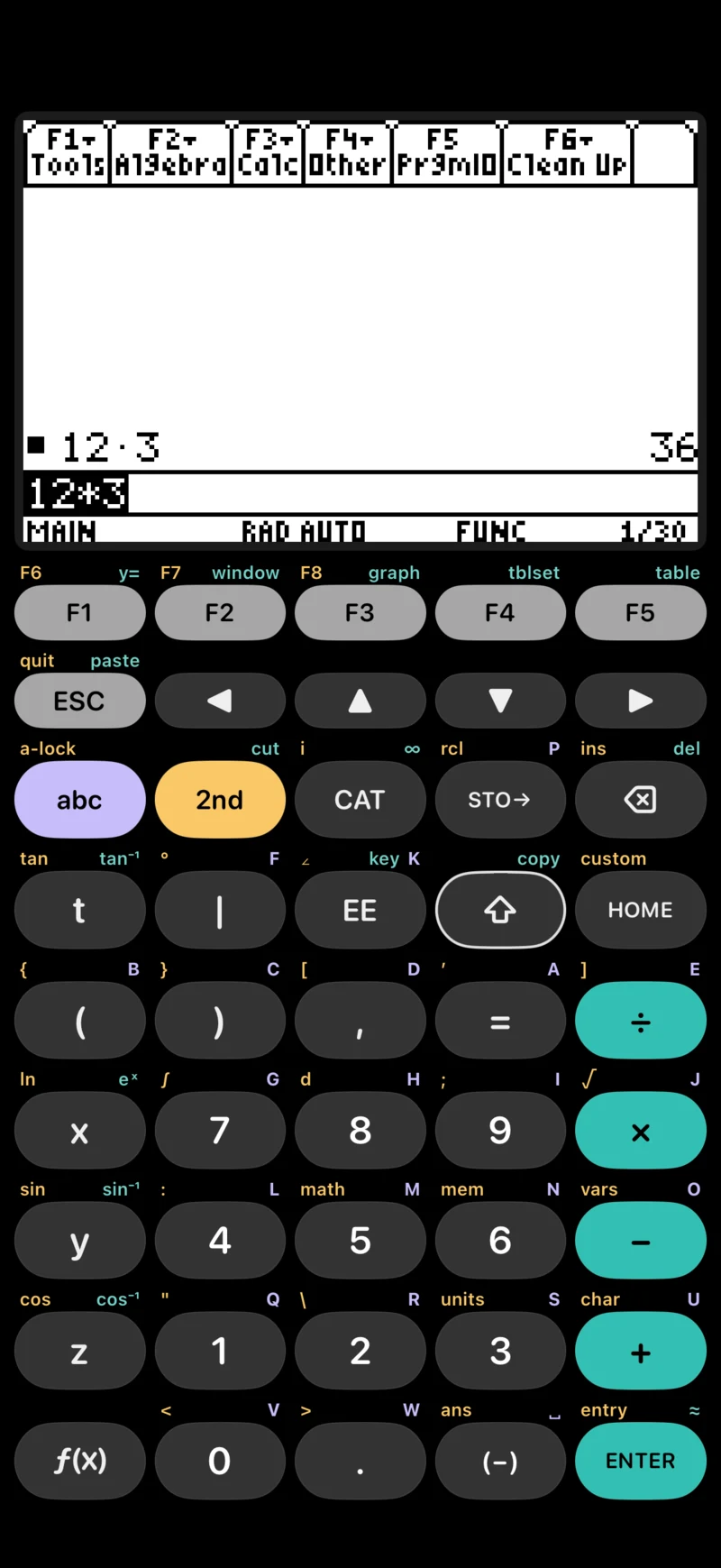 The Programmer keypad