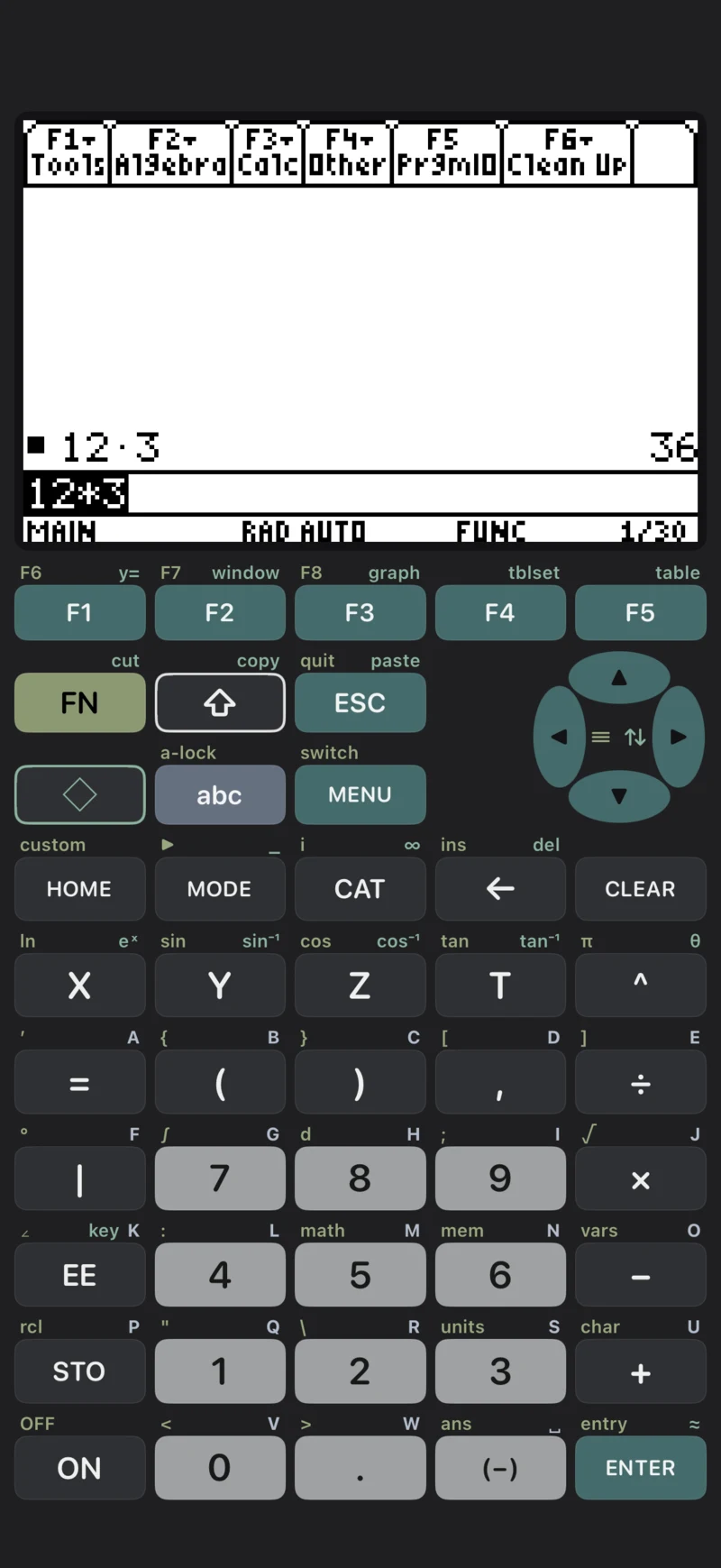 The Simple keypad